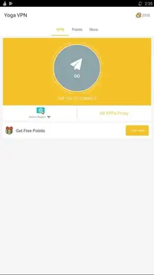 Yoga VPN android App screenshot 0